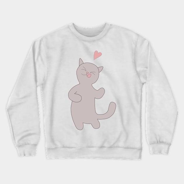 Crumbles Loves Cake Crewneck Sweatshirt by Resonate_Media